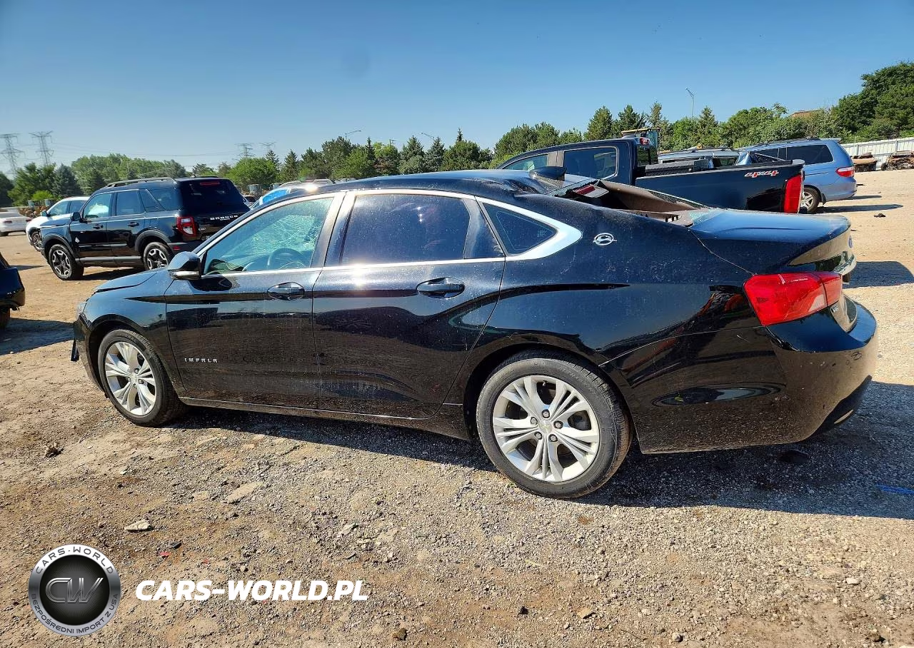 2015 Chevrolet Impala Lt VIN:2G1125S32F9101342 - 2