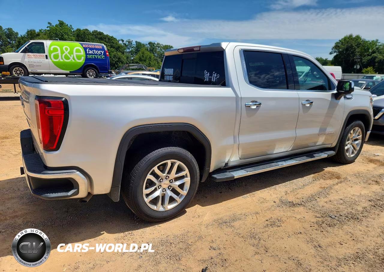 2021 GMC Sierra C1500 Slt VIN:3GTP8DED6MG233313 - 3