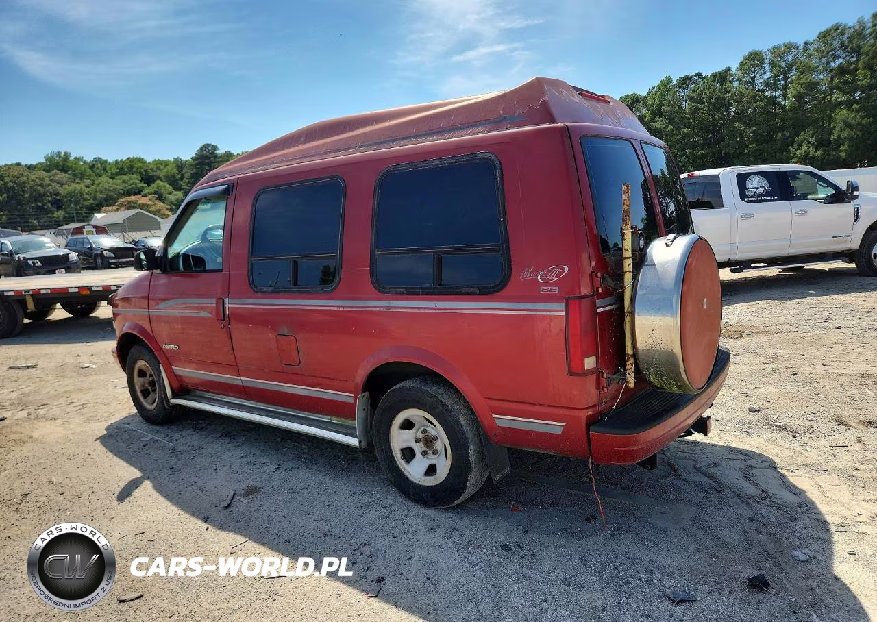1999 Chevrolet Astro VIN:1GBDM19W9XB166863 - 2