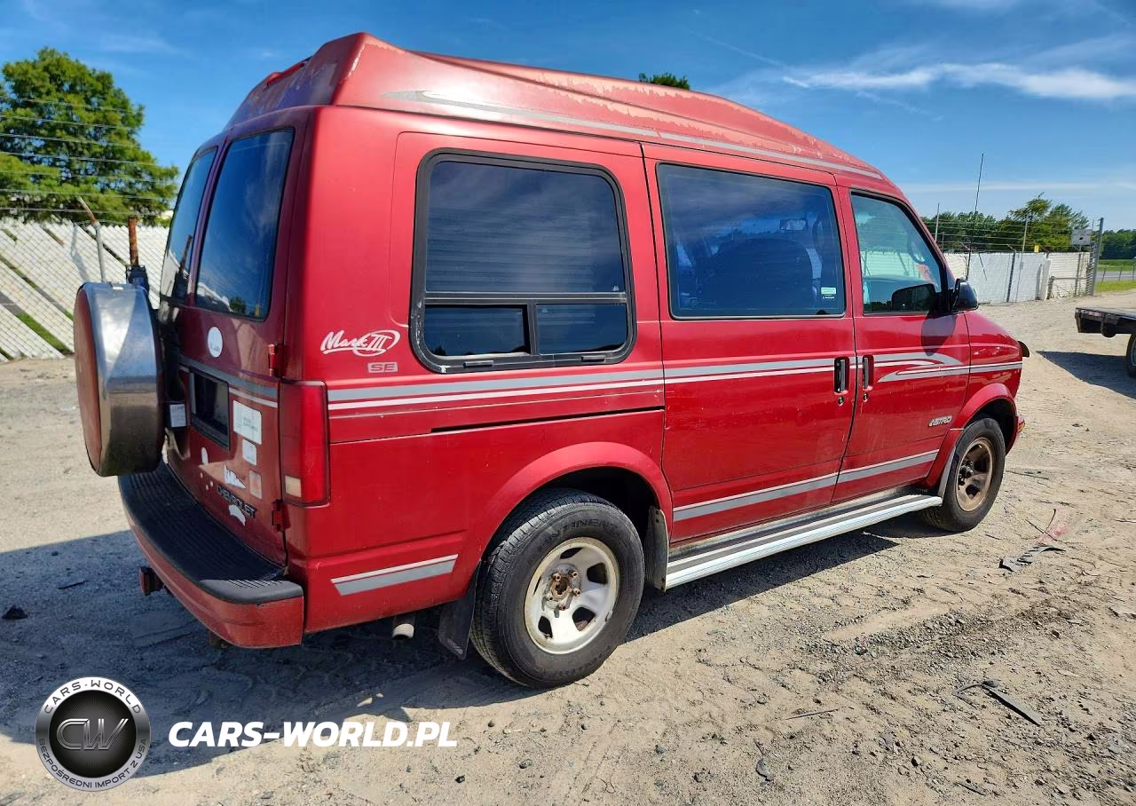 1999 Chevrolet Astro VIN:1GBDM19W9XB166863 - 3