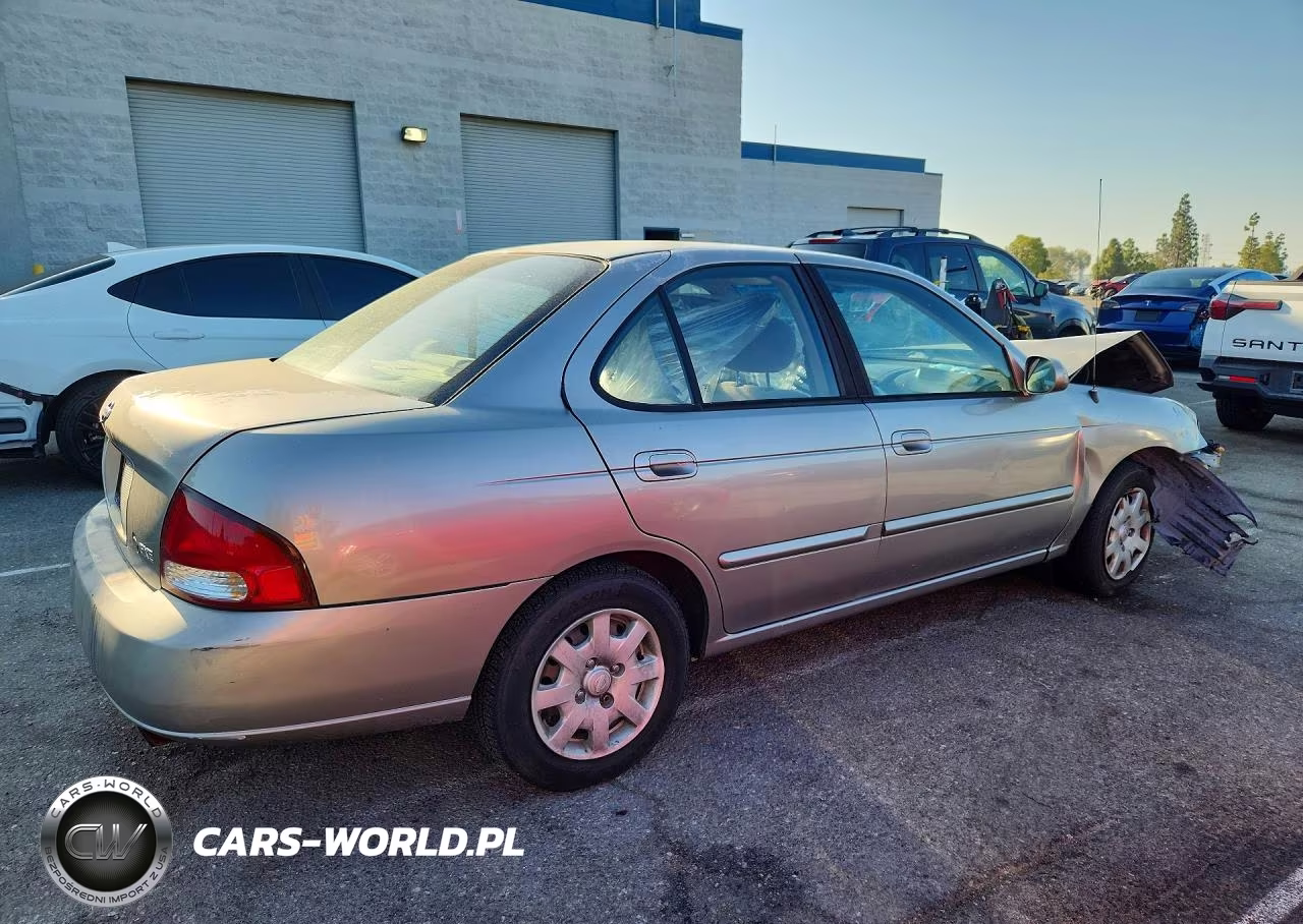 2001 Nissan Sentra Xe VIN:3N1CB51D11L436708 - 3
