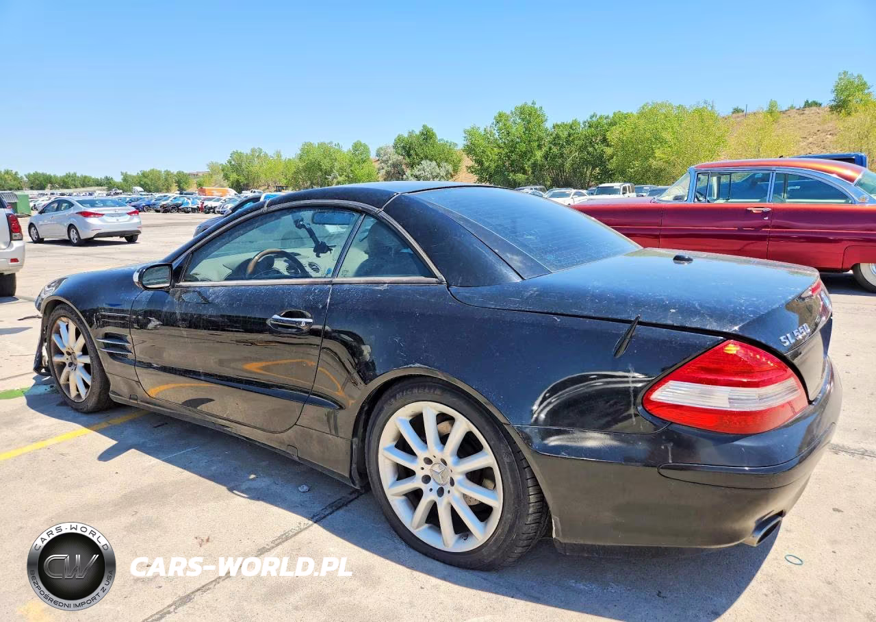 2007 Mercedes-Benz Sl 550 VIN:WDBSK71F67F129851 - 2