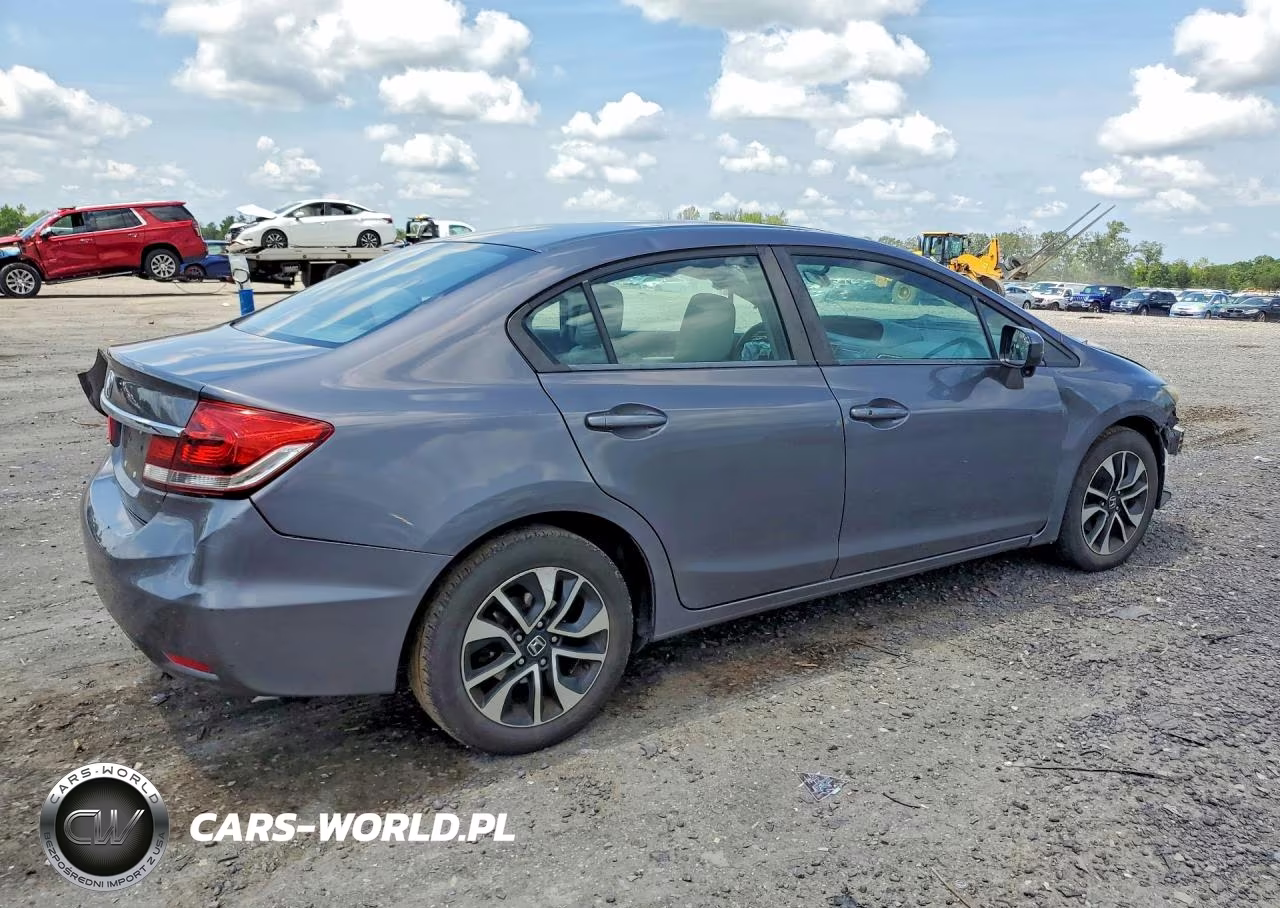 2015 Honda Civic Ex VIN:2HGFB2F85FH558820 - 3