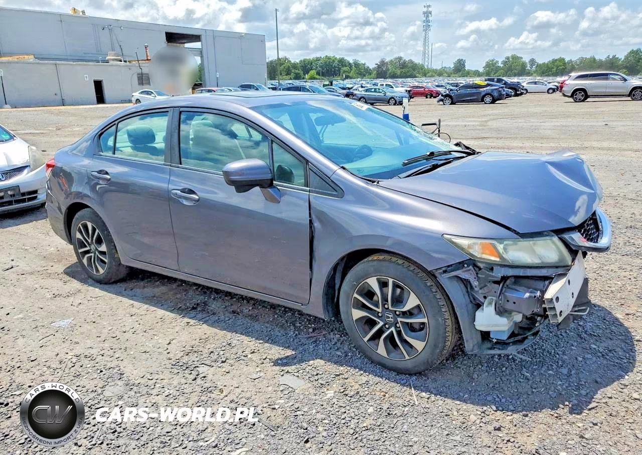 2015 Honda Civic Ex VIN:2HGFB2F85FH558820 - 4