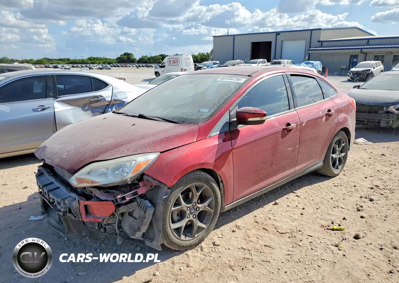 2014 Ford Focus Se VIN:1FADP3F25EL288617 - 1