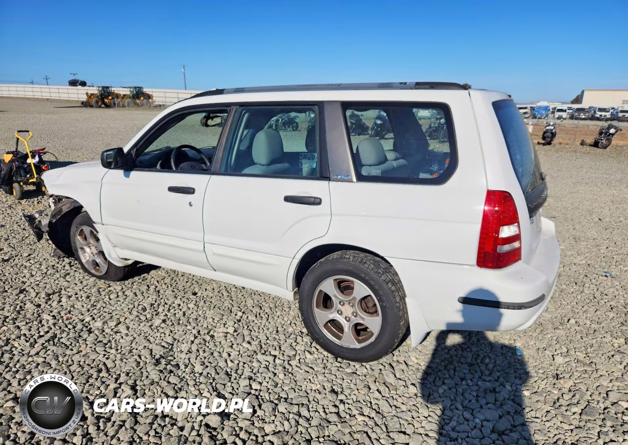 2003 Subaru Forester 2.5Xs VIN:JF1SG65693H700552 - 2