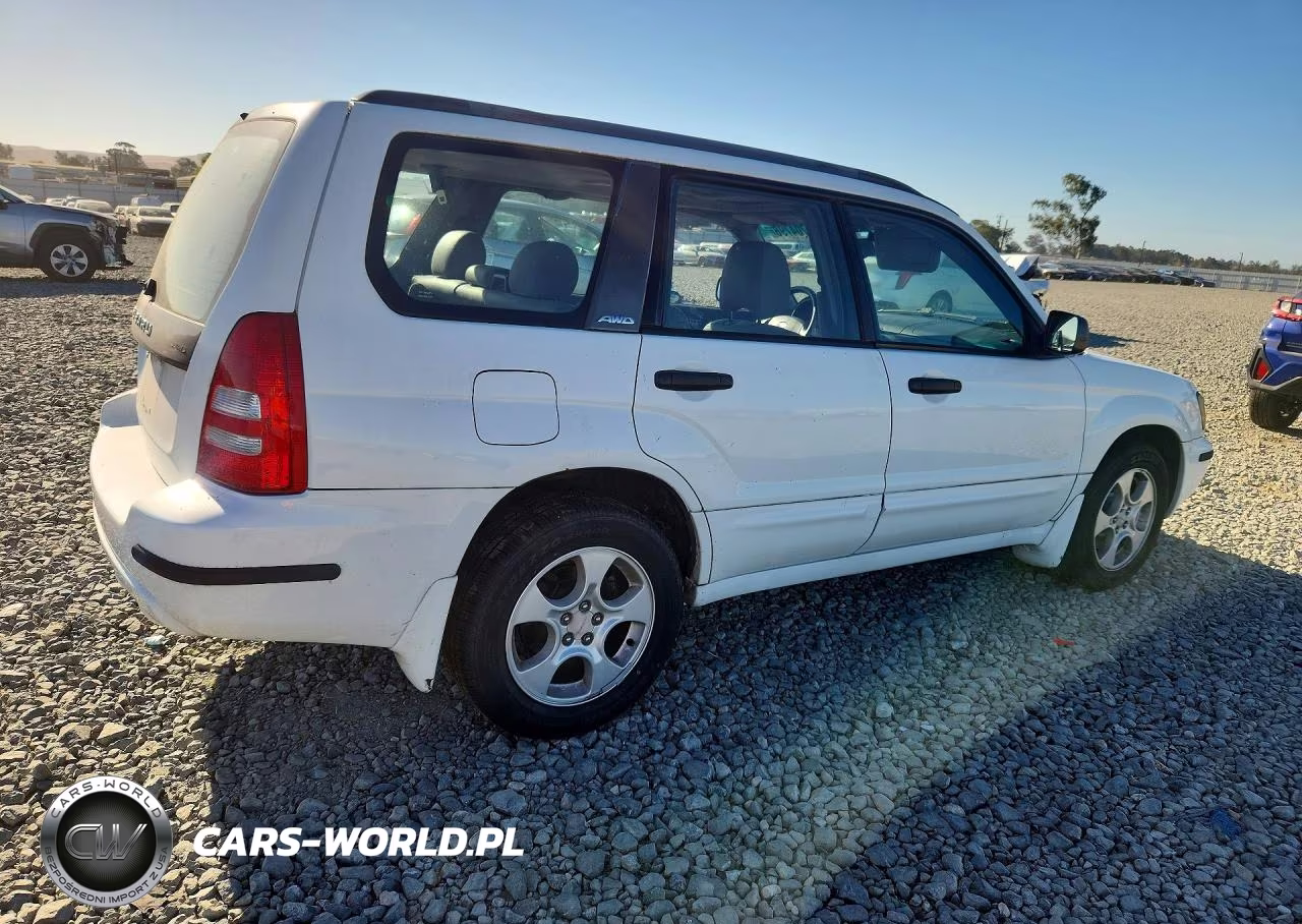 2003 Subaru Forester 2.5Xs VIN:JF1SG65693H700552 - 3