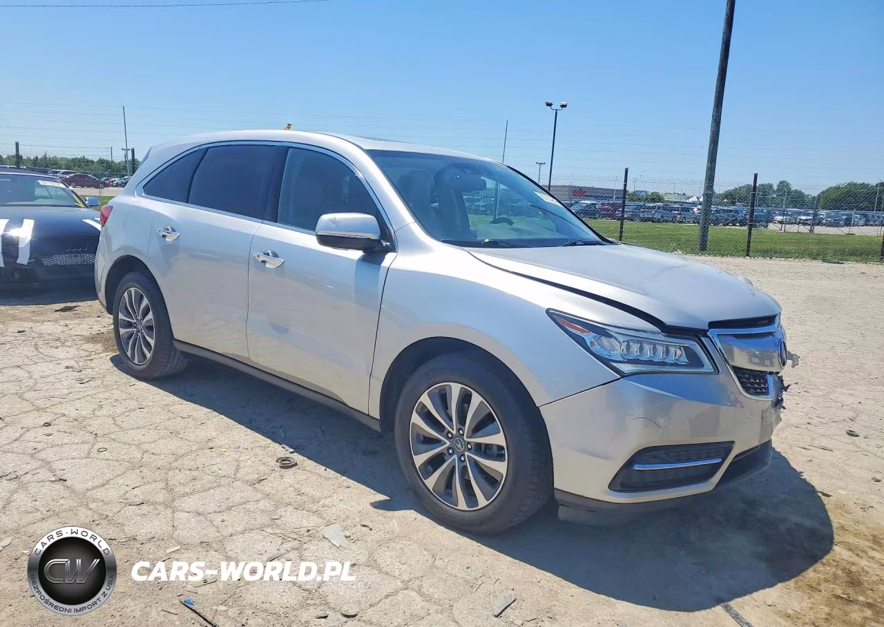 2015 Acura Mdx Technology VIN:5FRYD4H40FB020716 - 4