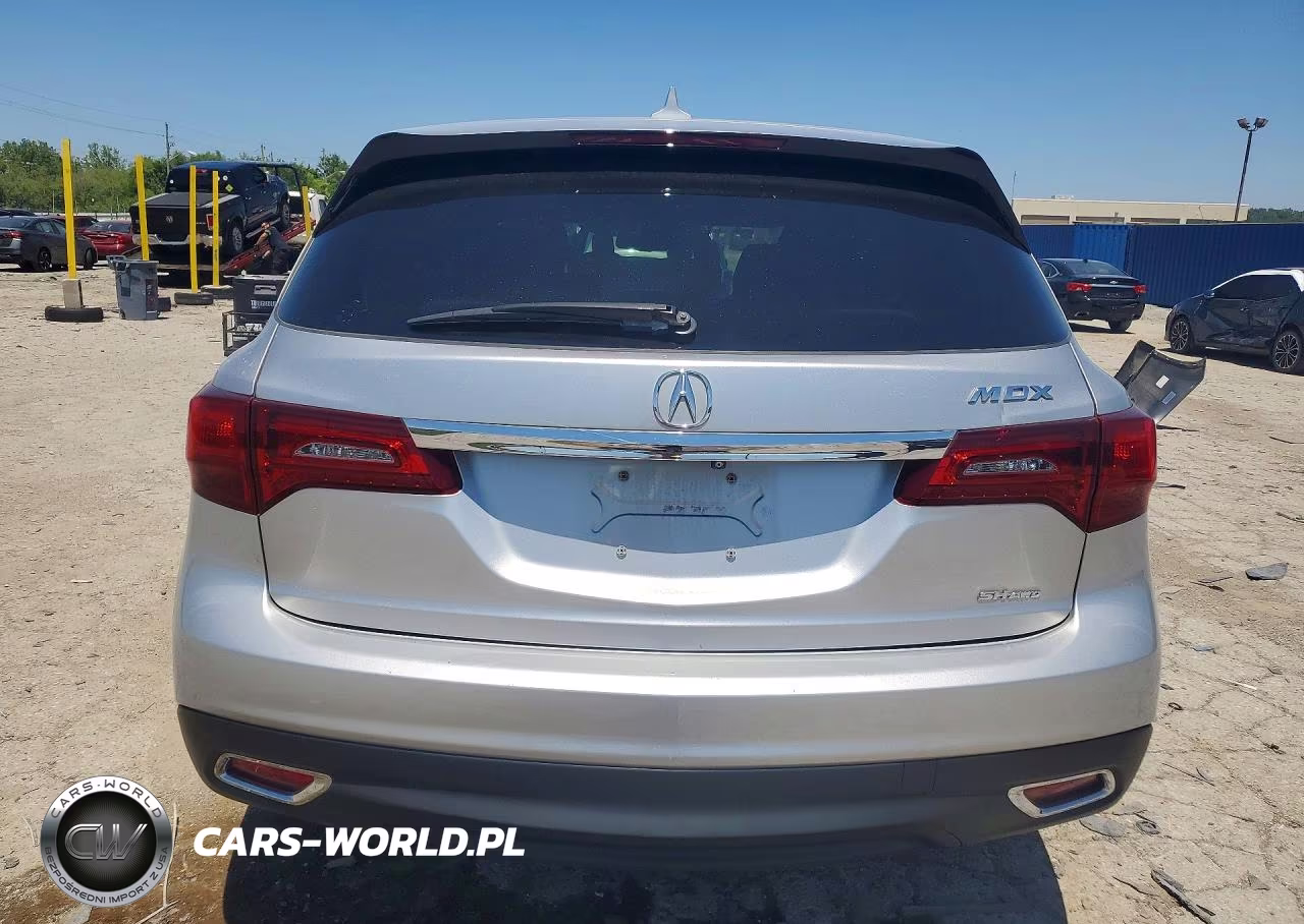 2015 Acura Mdx Technology VIN:5FRYD4H40FB020716 - 6