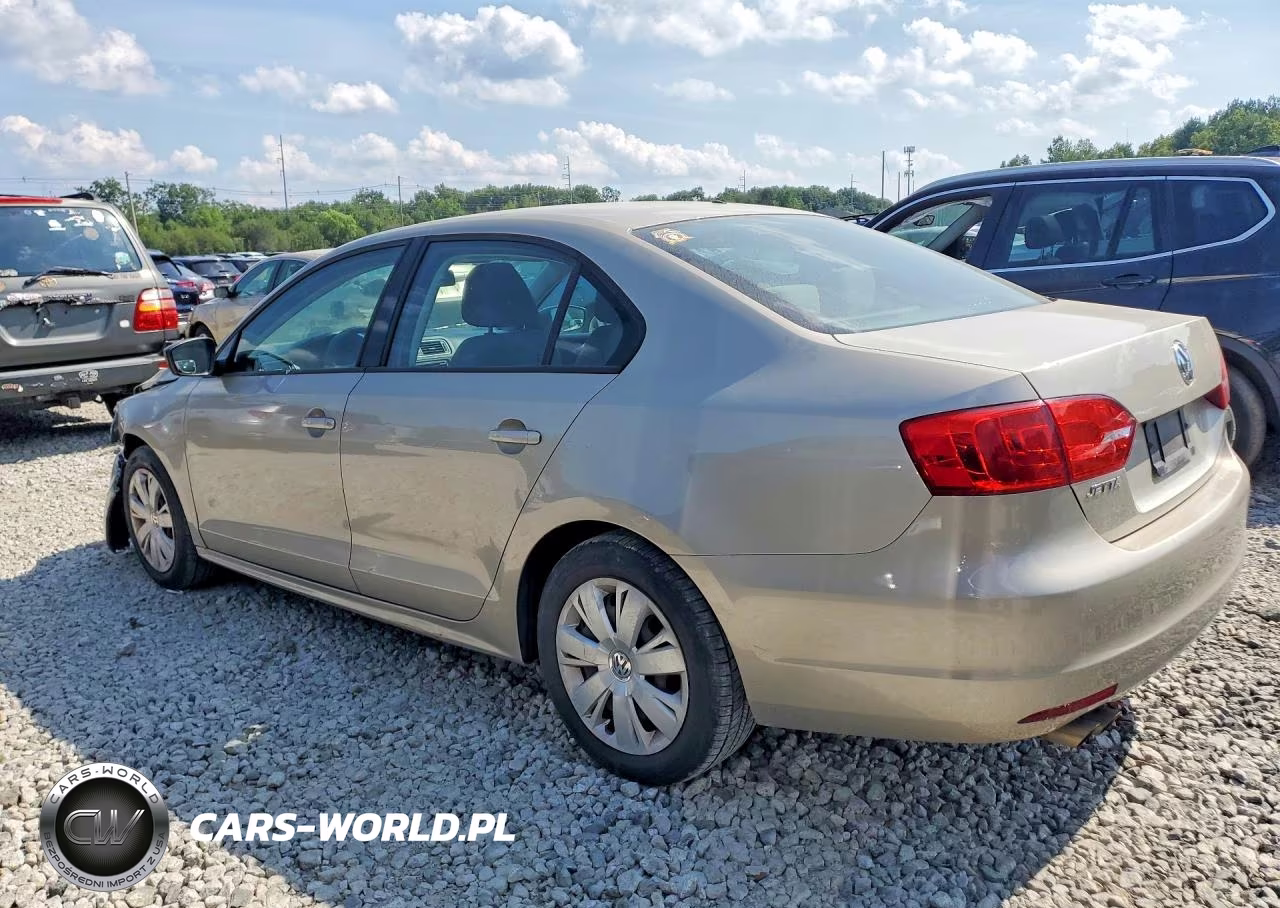 2012 Volkswagen Jetta VIN:3VW1K7AJ5CM122673 - 2