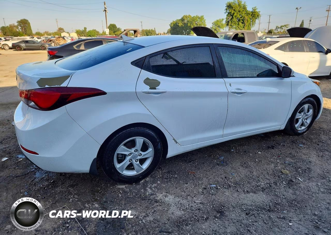 2015 Hyundai Elantra Se VIN:5NPDH4AE8FH609893 - 3