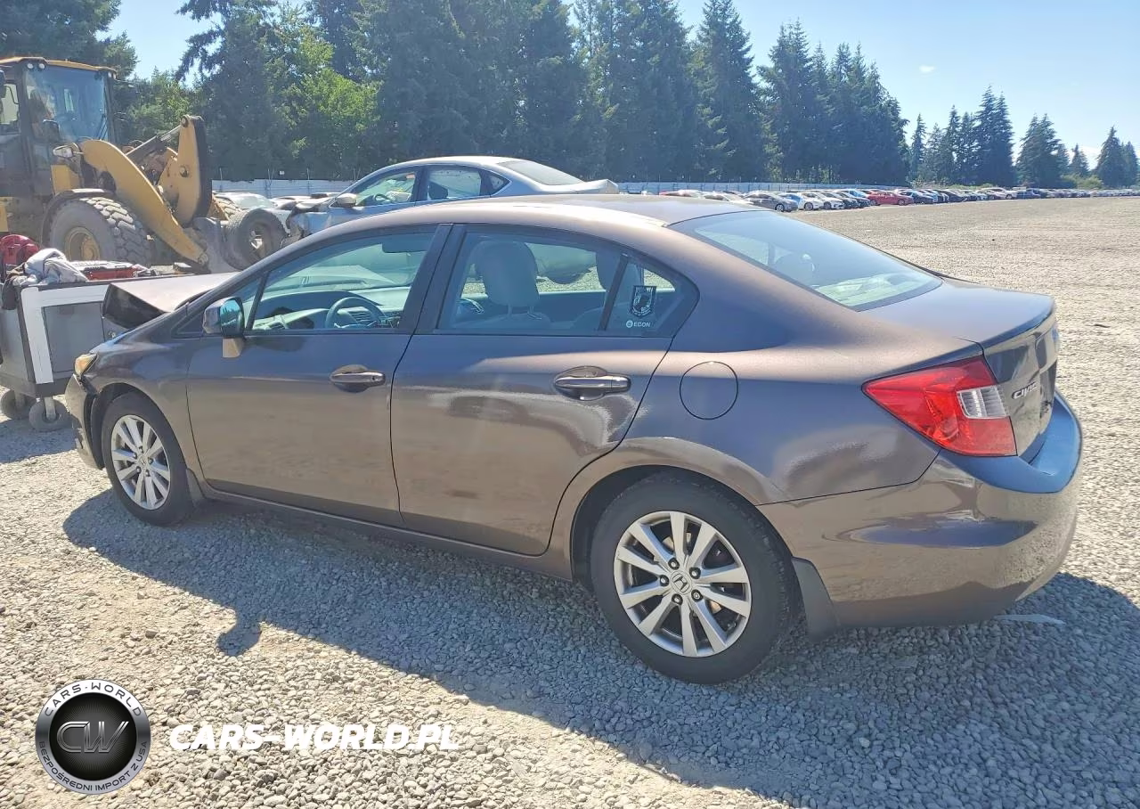 2012 Honda Civic Ex VIN:2HGFB2F86CH514028 - 2