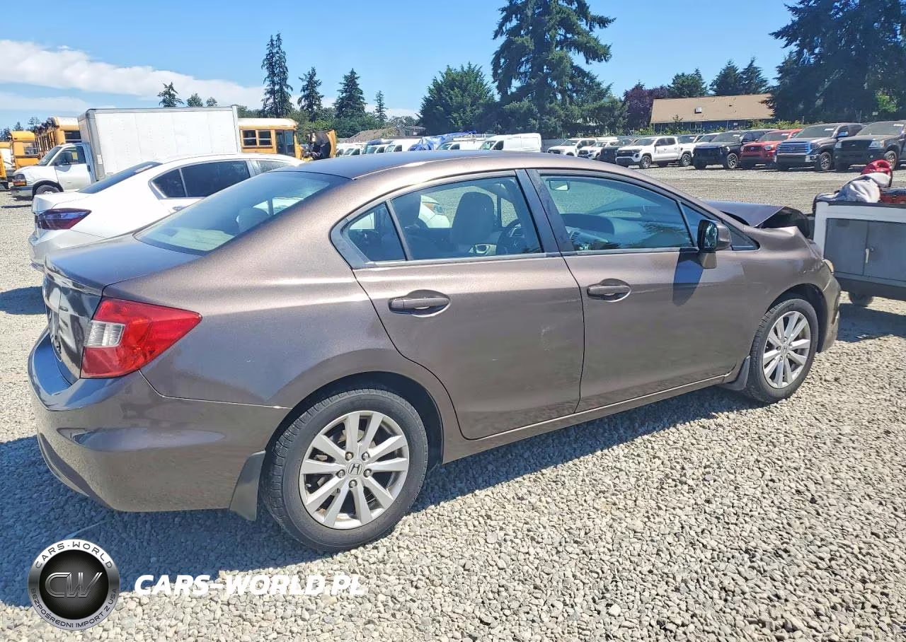2012 Honda Civic Ex VIN:2HGFB2F86CH514028 - 3