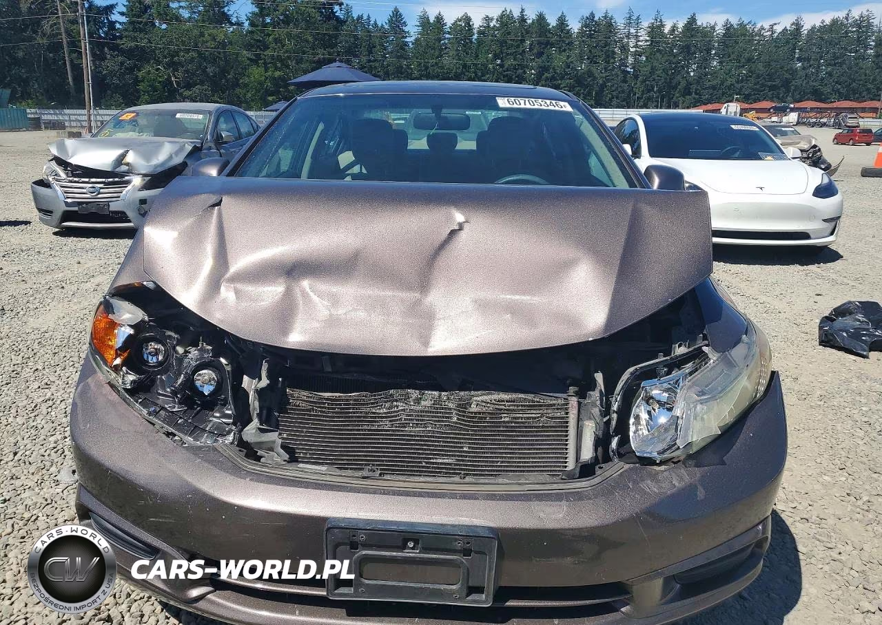 2012 Honda Civic Ex VIN:2HGFB2F86CH514028 - 5