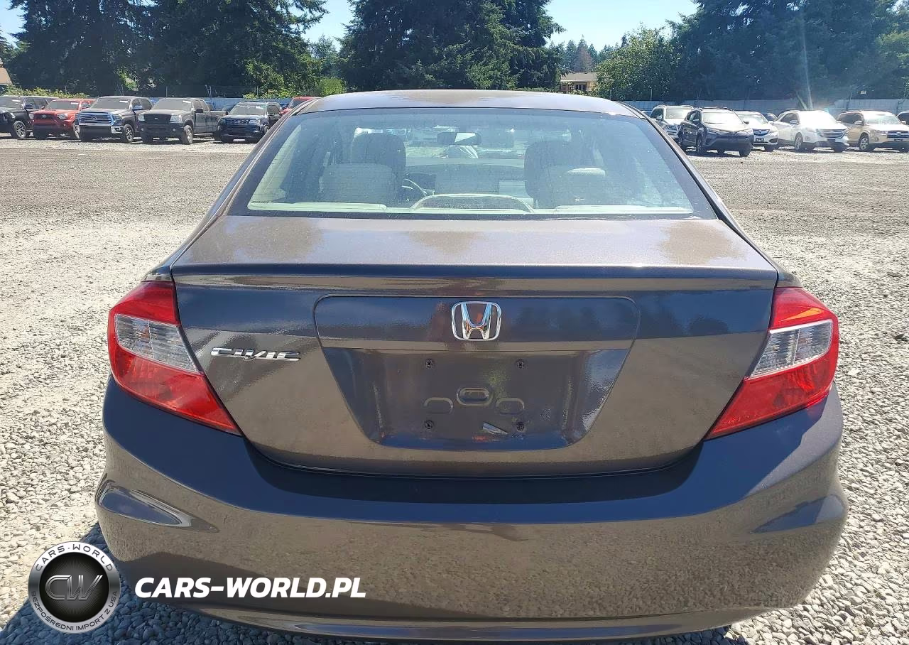 2012 Honda Civic Ex VIN:2HGFB2F86CH514028 - 6