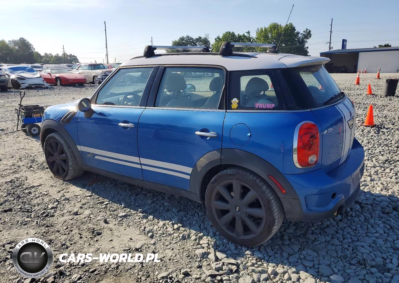 2011 Mini Cooper S Countryman VIN:WMWZC5C59BWL54566 - 2