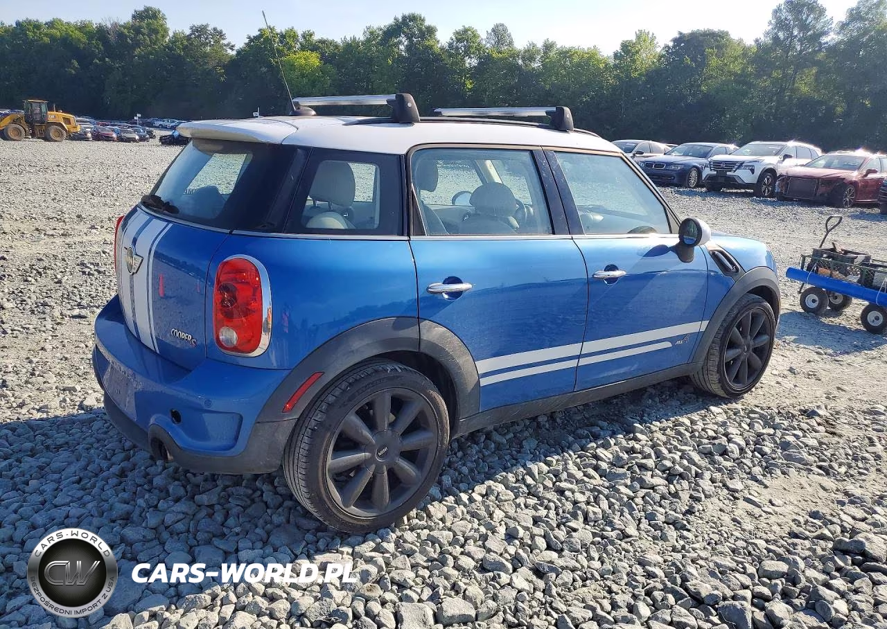 2011 Mini Cooper S Countryman VIN:WMWZC5C59BWL54566 - 3