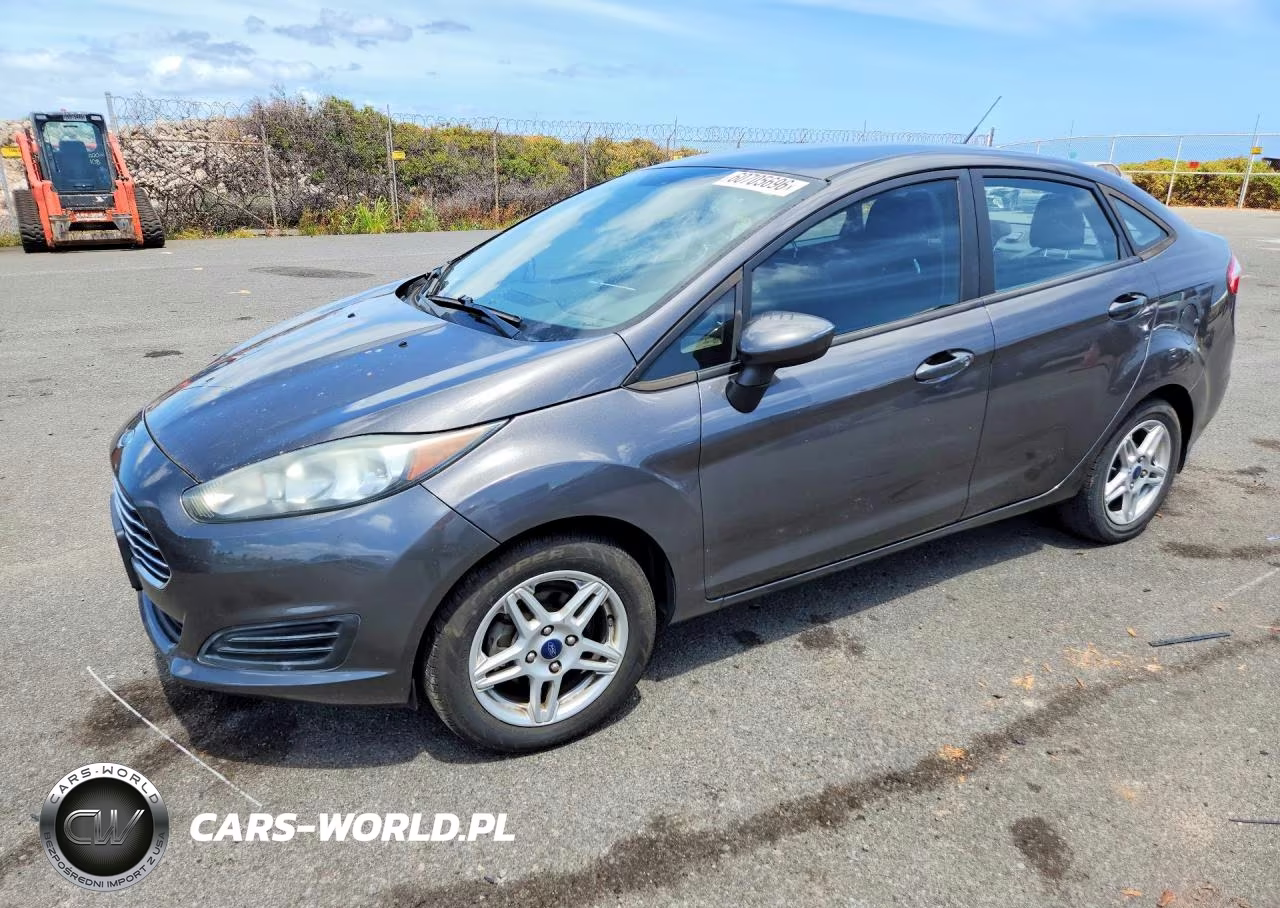 2017 Ford Fiesta Se VIN:3FADP4BJ6HM151028 - 1