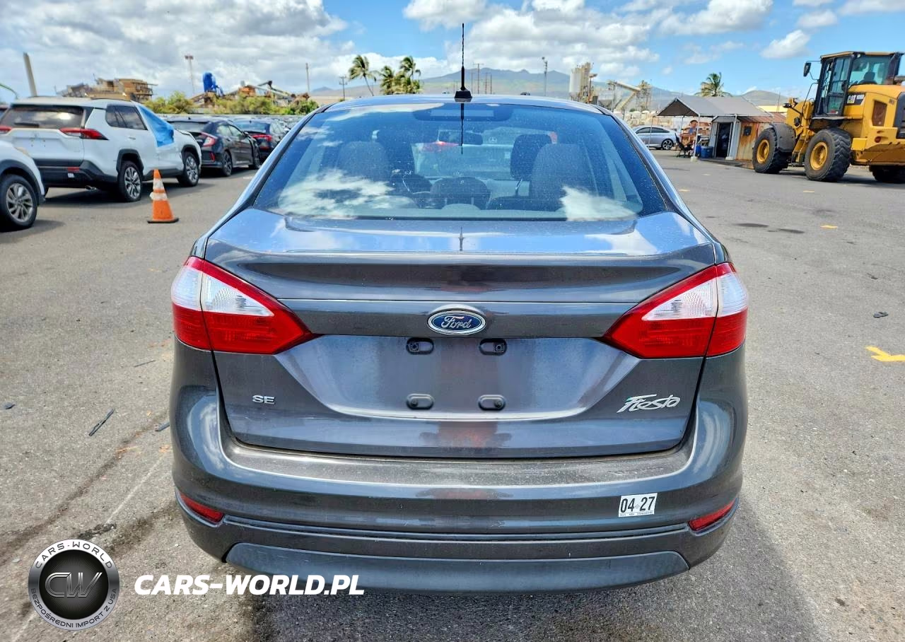 2017 Ford Fiesta Se VIN:3FADP4BJ6HM151028 - 6