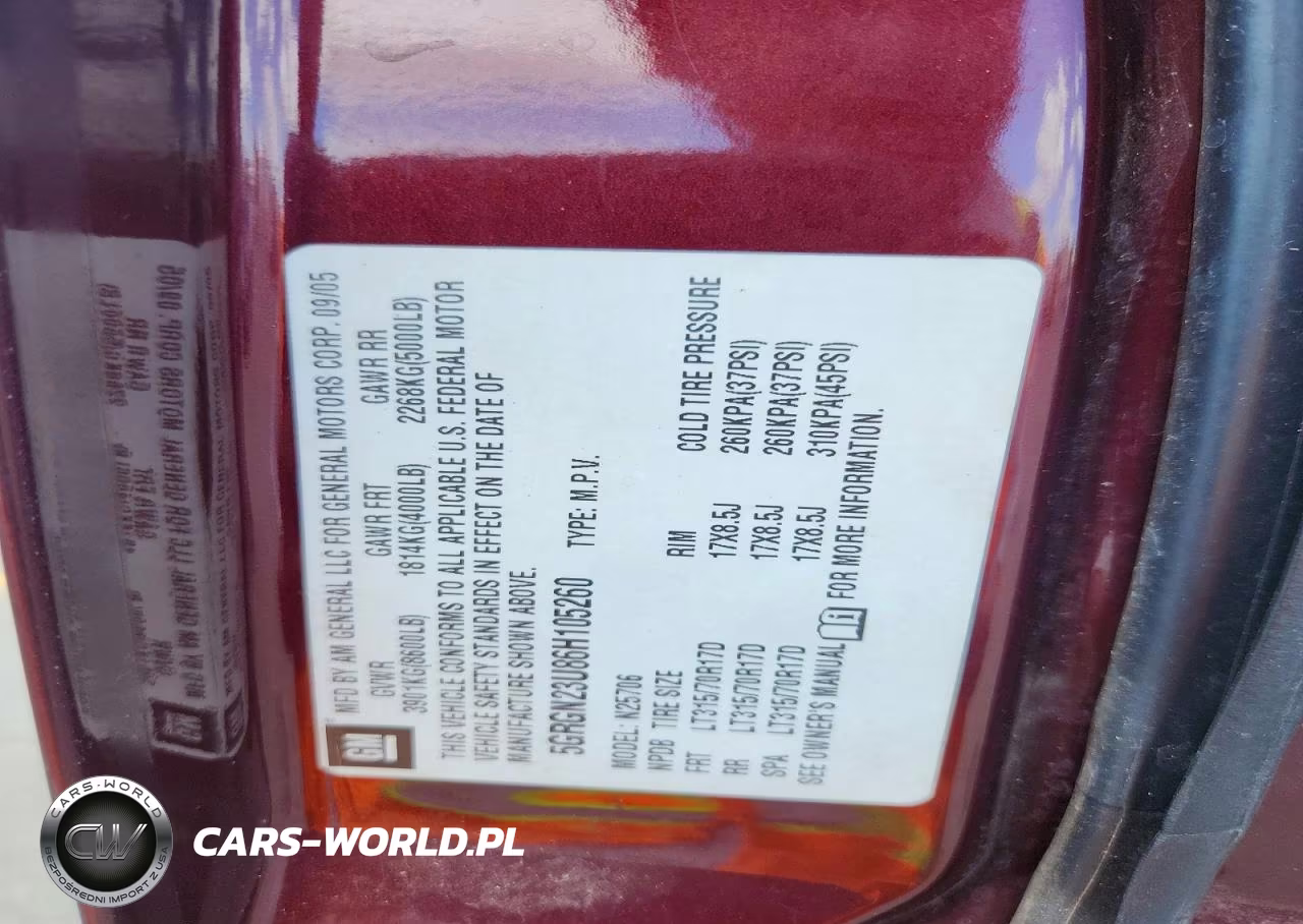 2006 Hummer H2 VIN:5GRGN23U86H105260 - 13