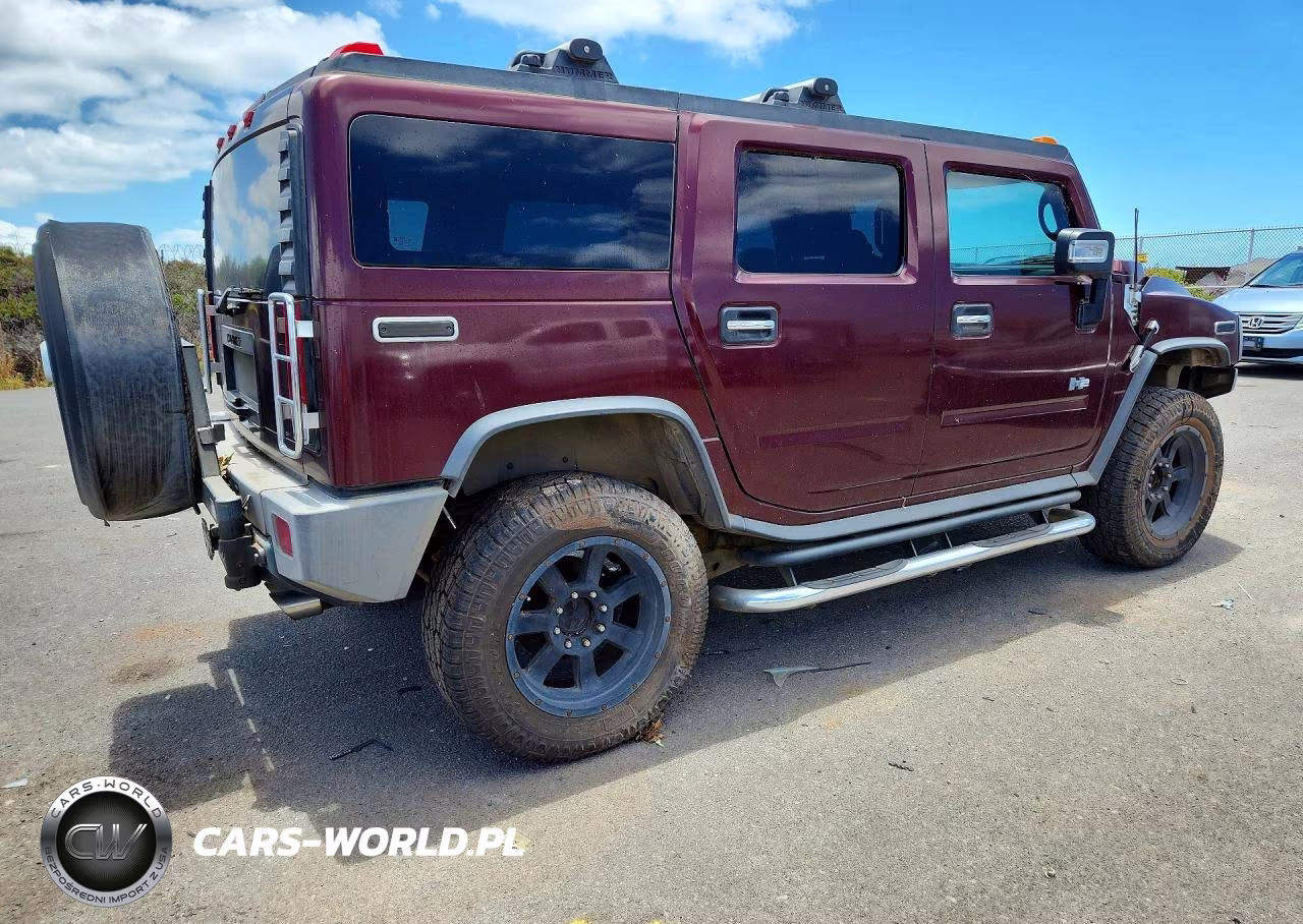 2006 Hummer H2 VIN:5GRGN23U86H105260 - 3