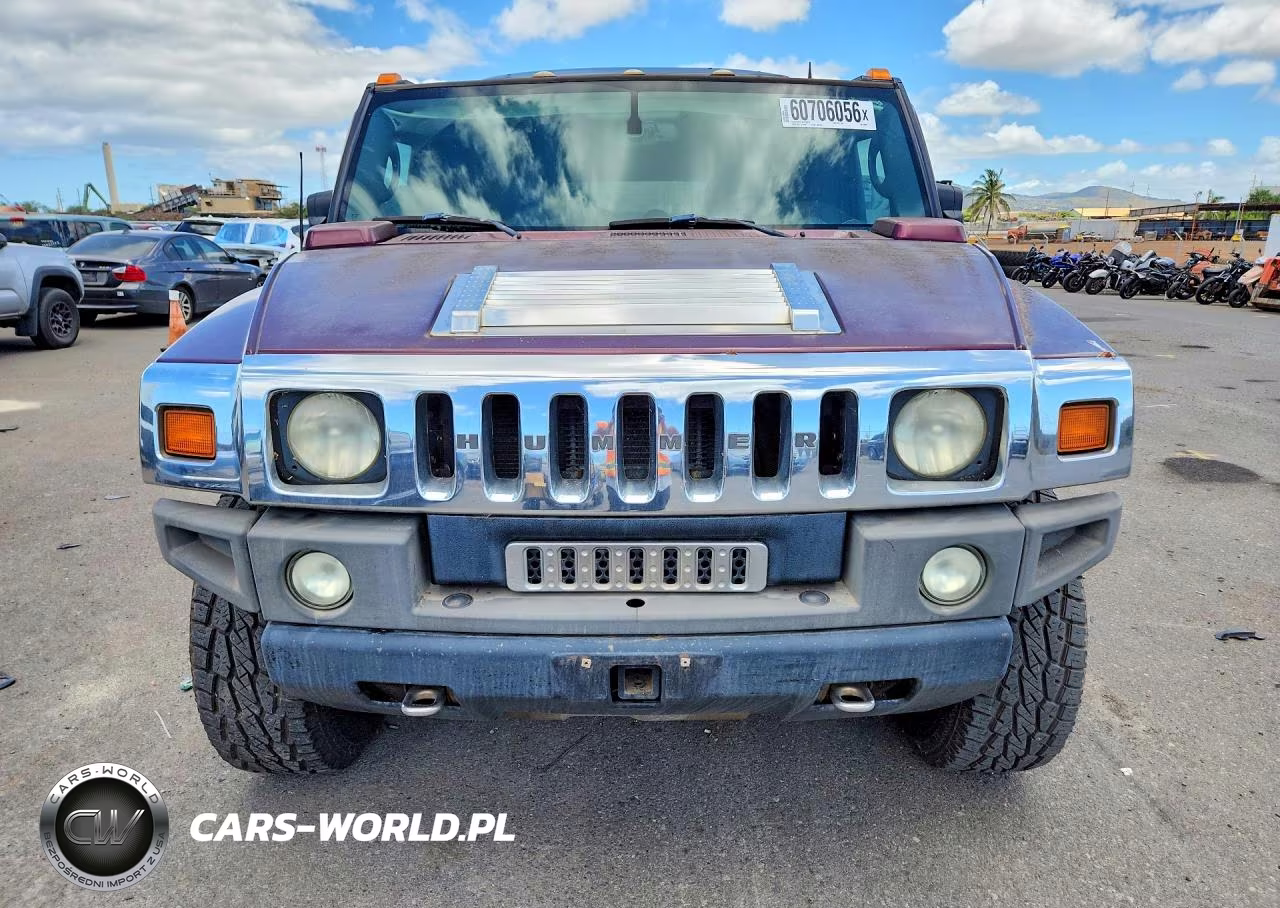 2006 Hummer H2 VIN:5GRGN23U86H105260 - 5