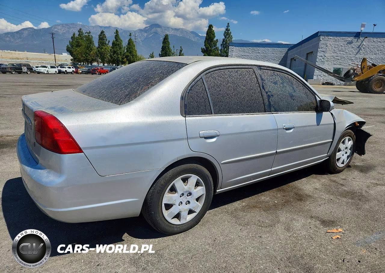 2002 Honda Civic Ex VIN:JHMES26742S003442 - 3