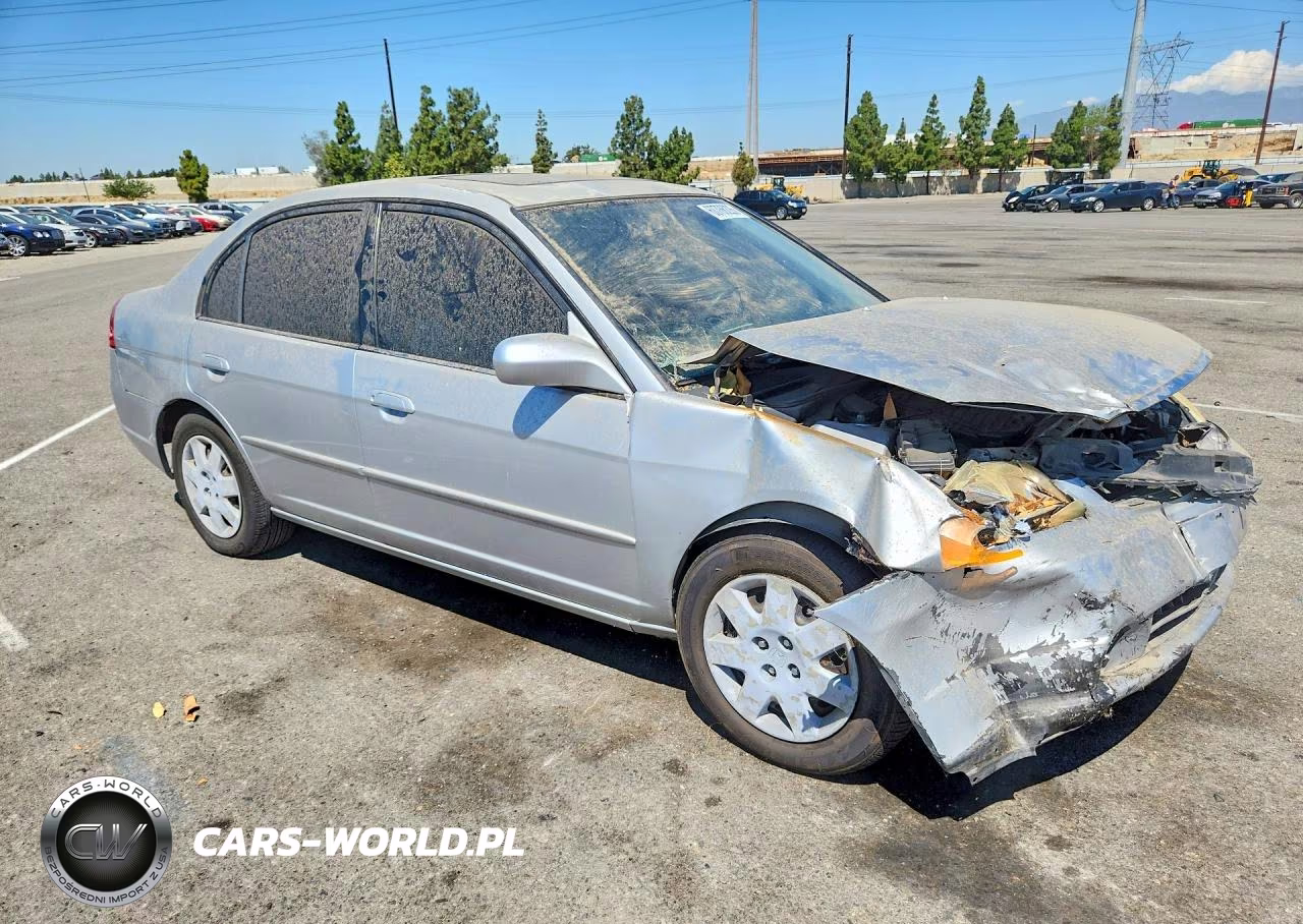 2002 Honda Civic Ex VIN:JHMES26742S003442 - 4
