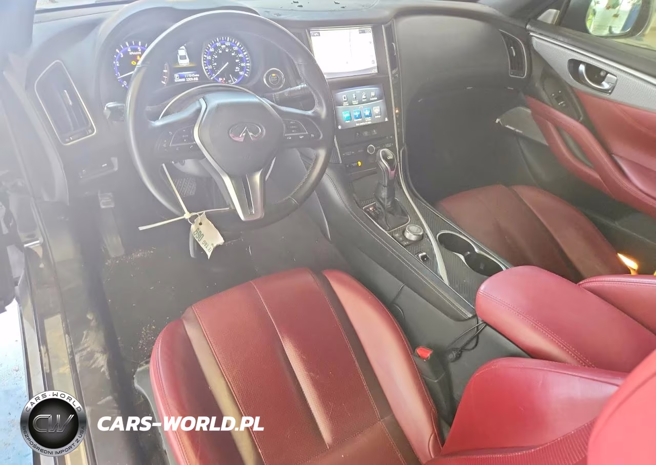 2018 Infiniti Q60 3.0T Luxe VIN:JN1EV7EK1JM340099 - 8