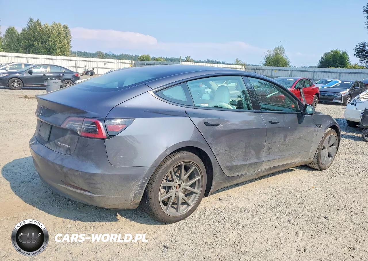 2021 Tesla Model 3 VIN:5YJ3E1EB5MF051077 - 3