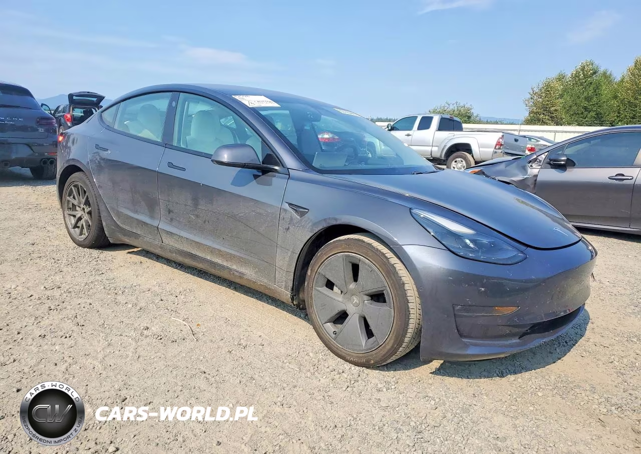 2021 Tesla Model 3 VIN:5YJ3E1EB5MF051077 - 4