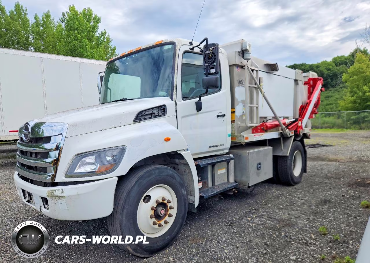 2020 Hino 258-268 Refuse Truck VIN:5PVNJ8JV3L5S77857 - 1