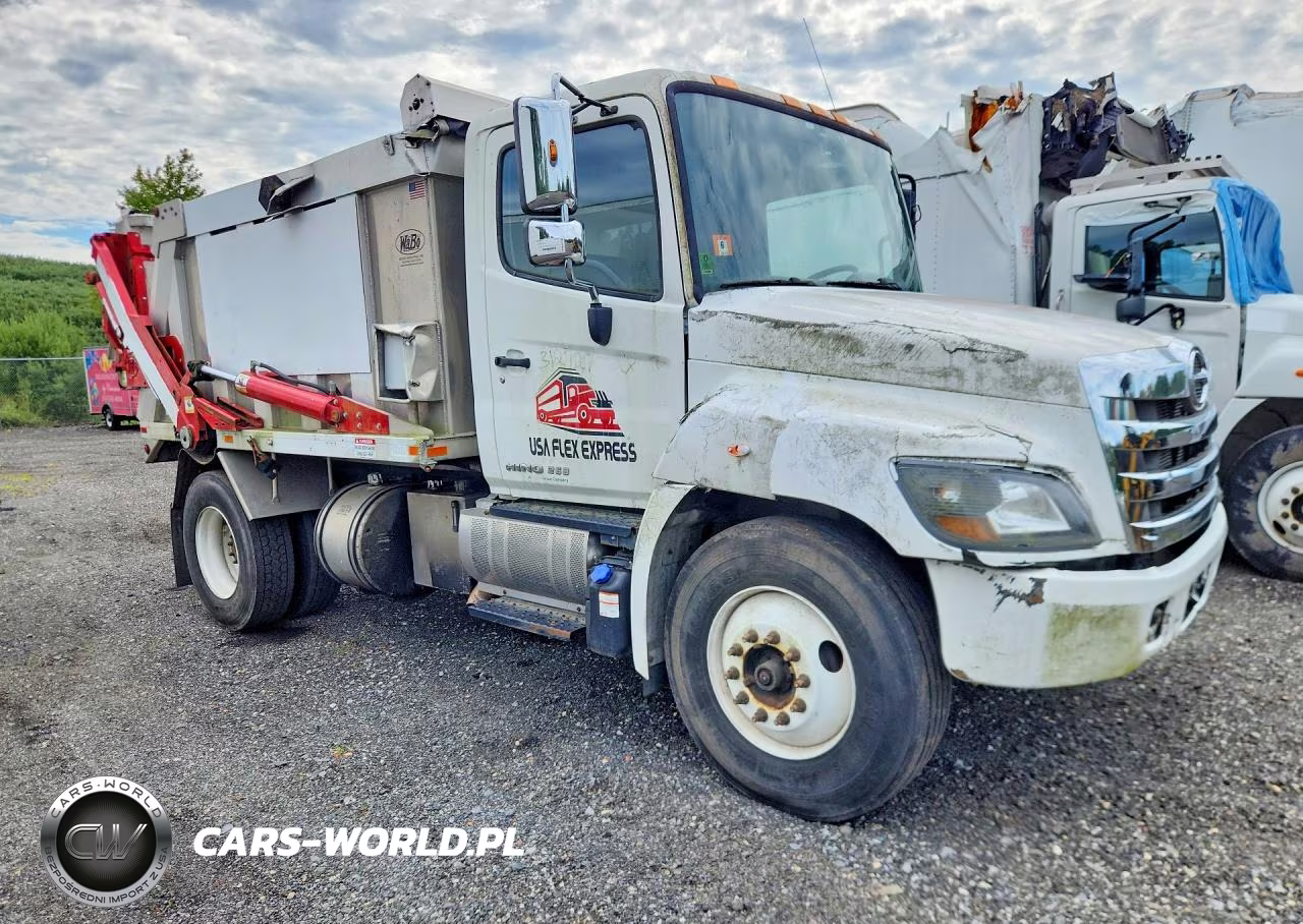 2020 Hino 258-268 Refuse Truck VIN:5PVNJ8JV3L5S77857 - 4