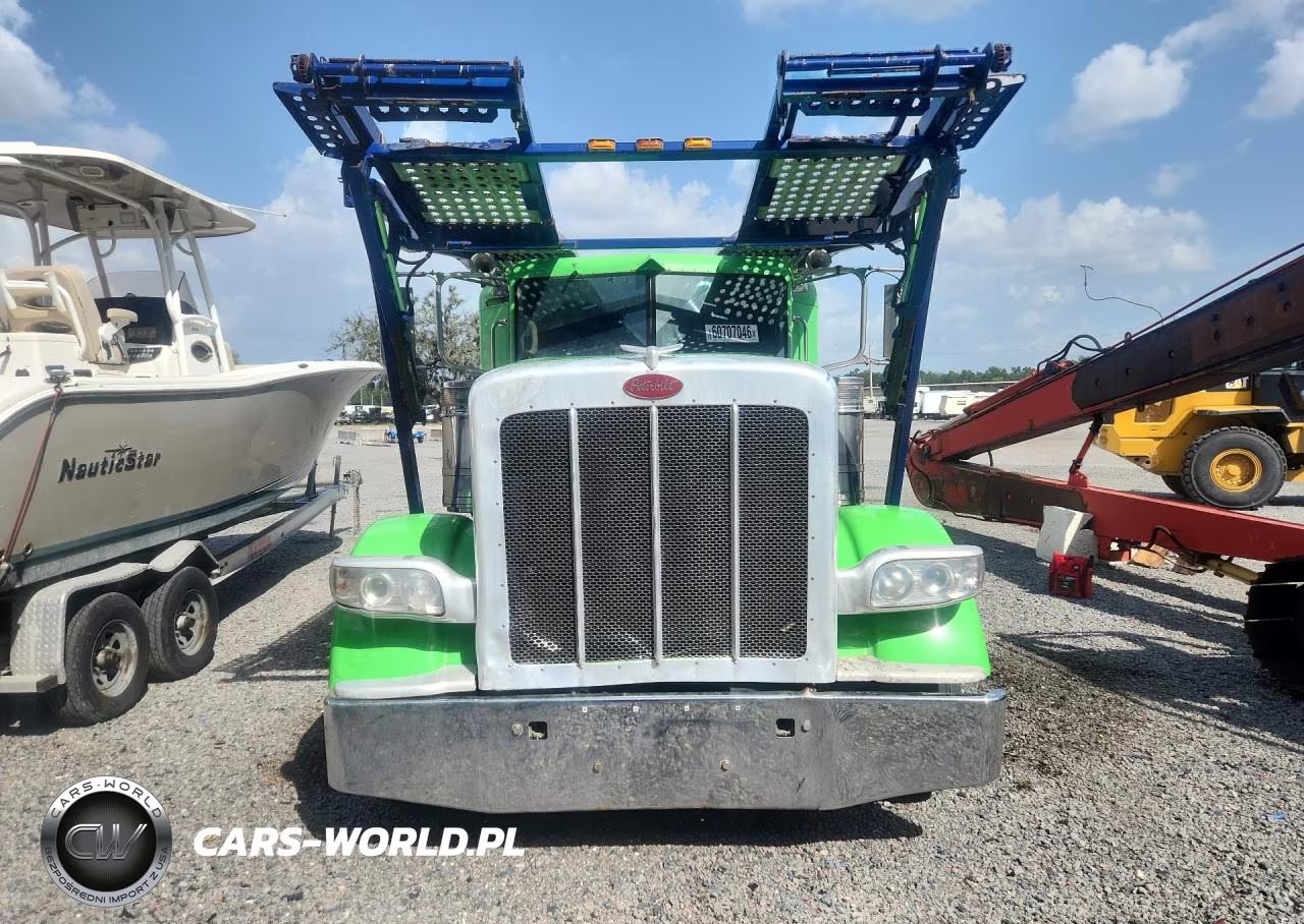 2014 Peterbilt 388 Car Hauler Truck VIN:1NPWD49X7ED215406 - 5