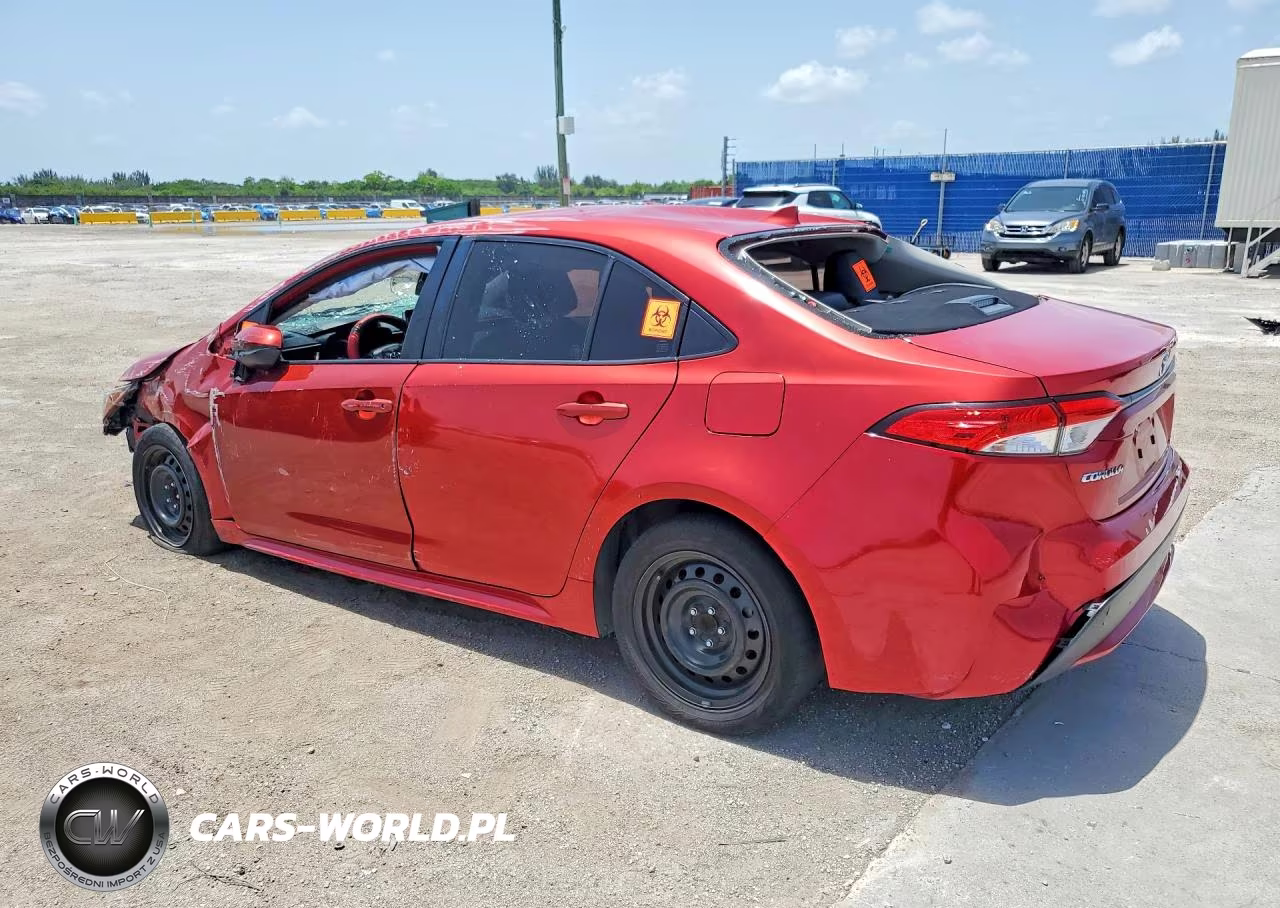 2020 Toyota Corolla Le VIN:JTDEPRAE2LJ024766 - 2