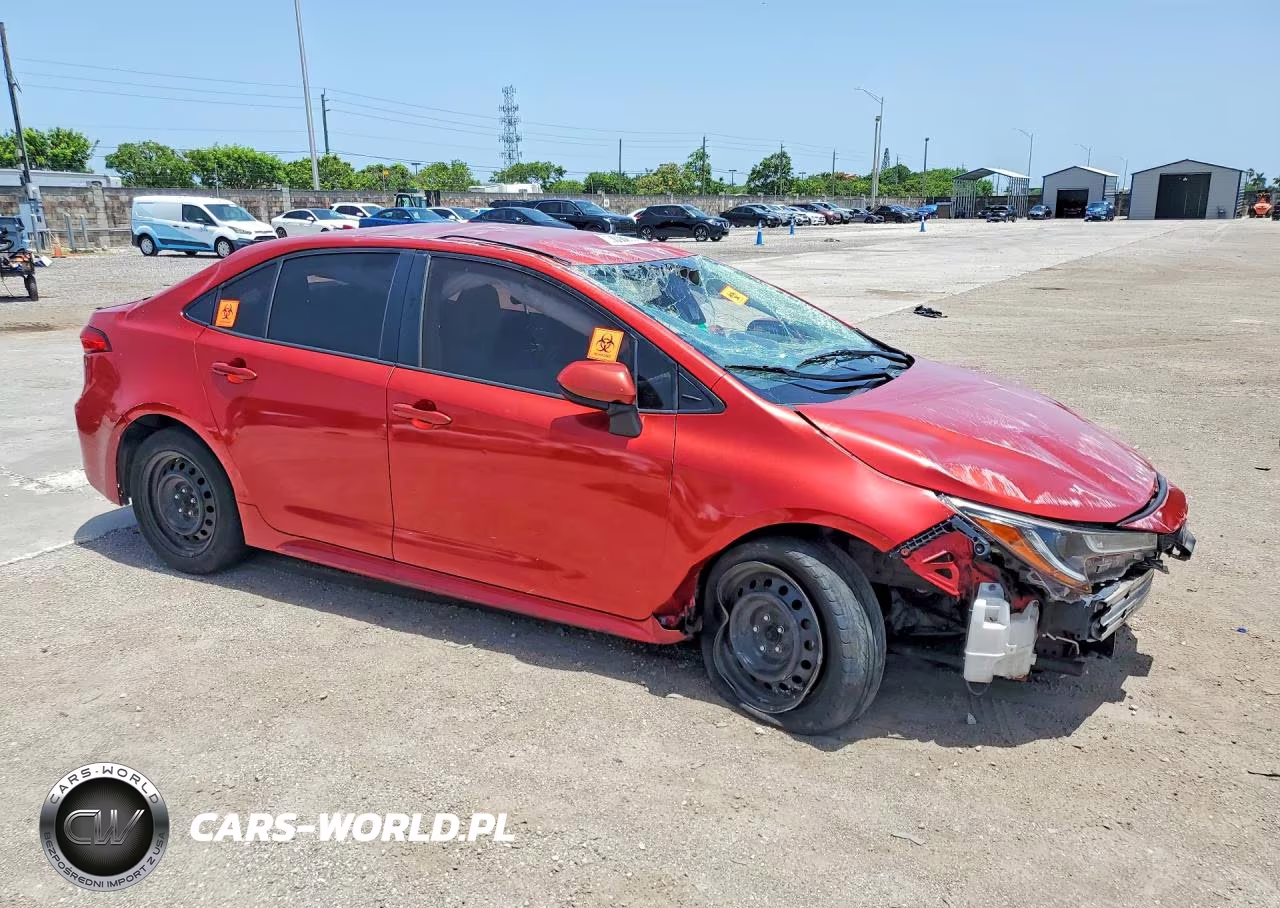 2020 Toyota Corolla Le VIN:JTDEPRAE2LJ024766 - 4