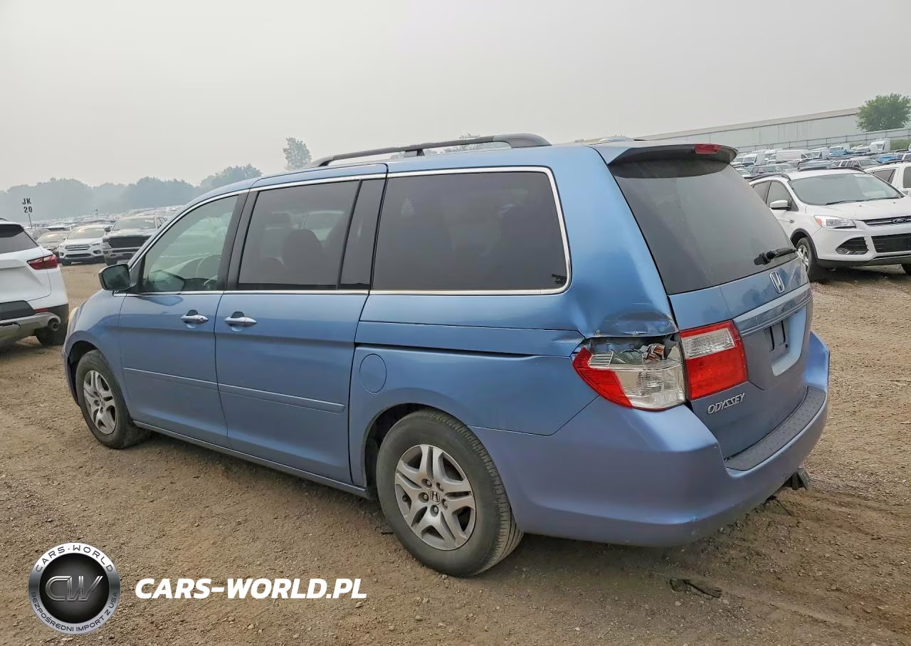 2006 Honda Odyssey Exl VIN:5FNRL38796B124280 - 2