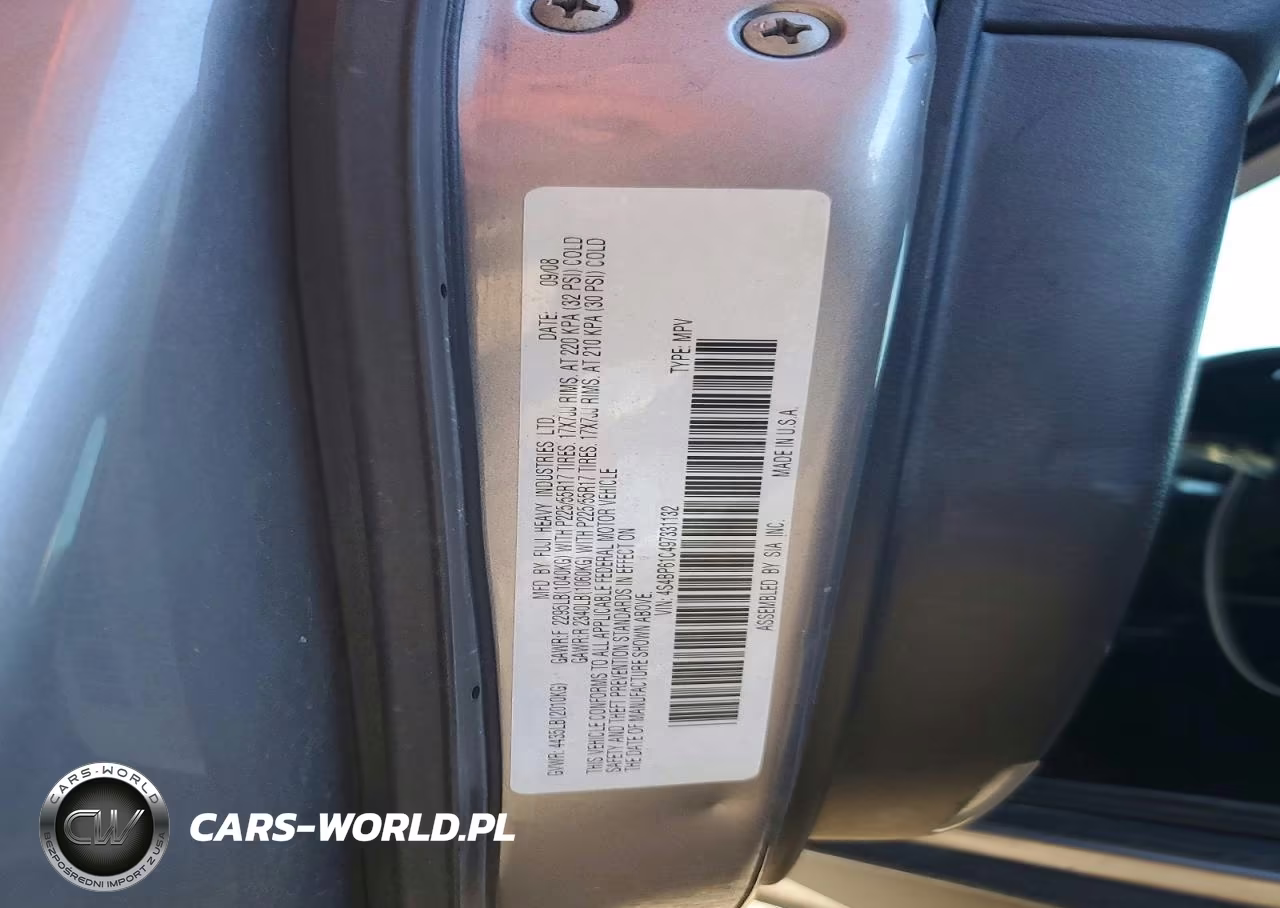 2009 Subaru Outback 2.5I VIN:4S4BP61C497331132 - 13
