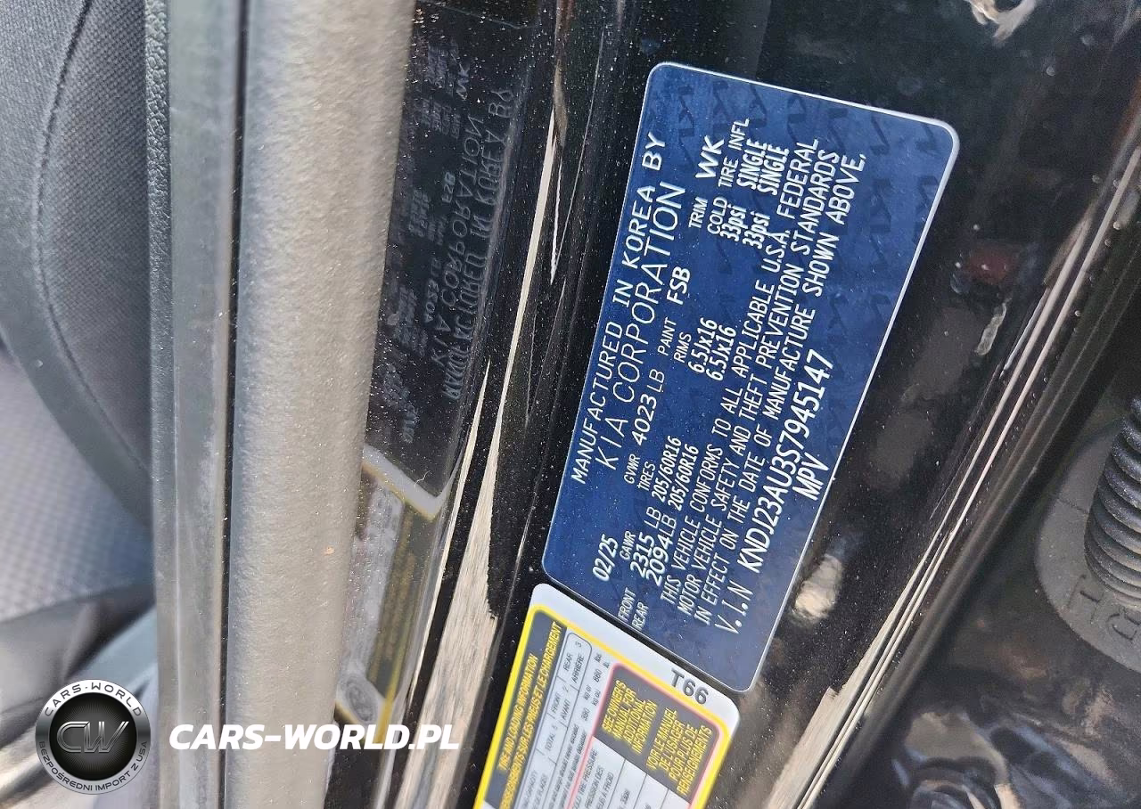 2025 Kia Soul Lx VIN:KNDJ23AU3S7945147 - 12