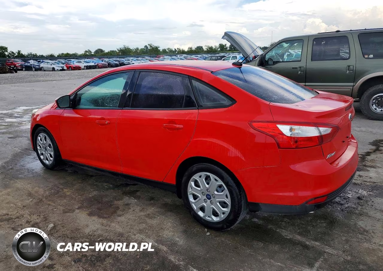 2012 Ford Focus Se VIN:1FAHP3F27CL433283 - 2
