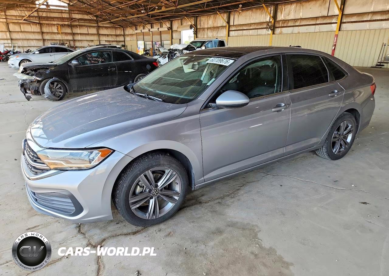 2023 Volkswagen Jetta Se VIN:3VW7M7BU7PM046490 - 1