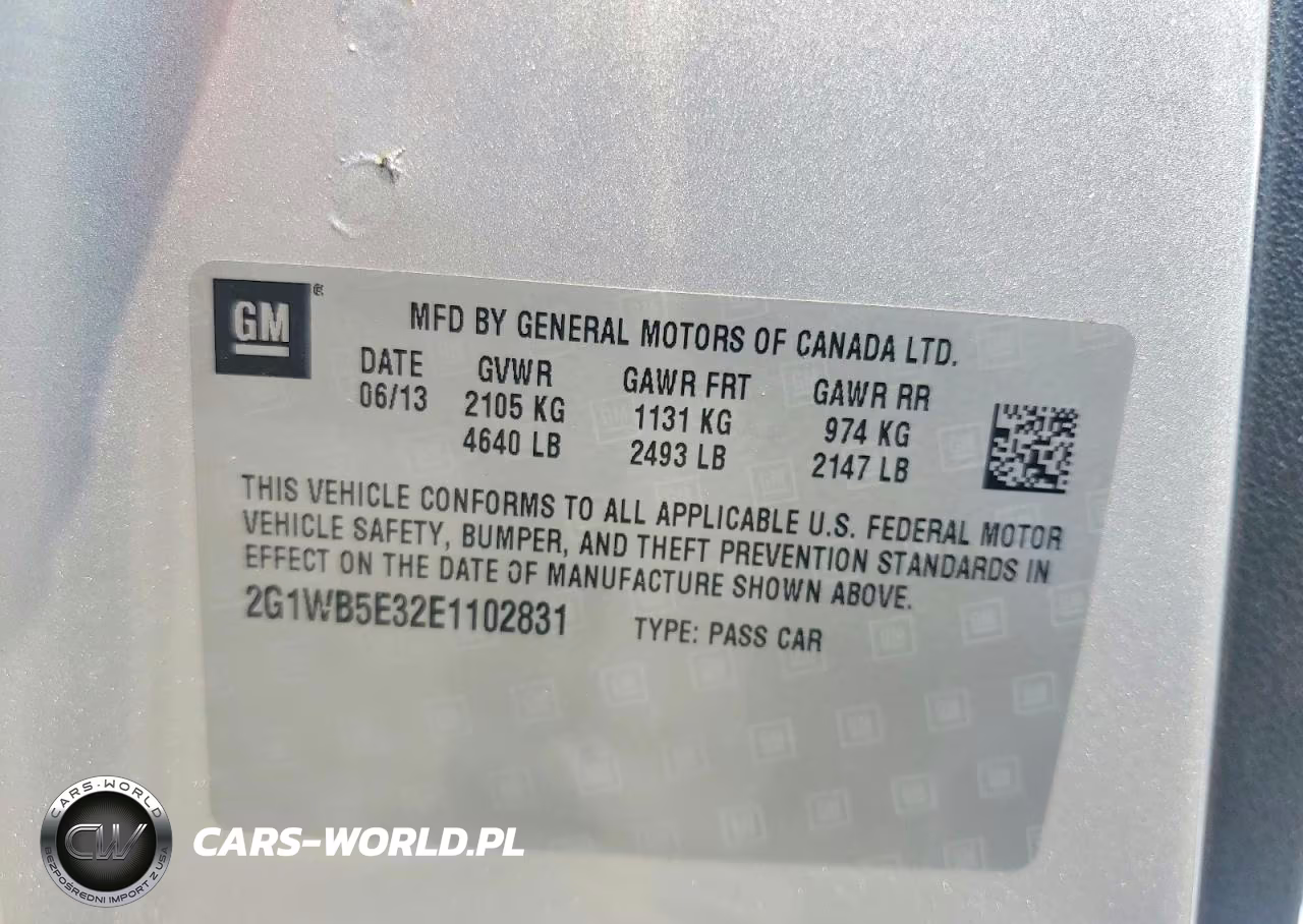 2014 Chevrolet Impala Limited Lt VIN:2G1WB5E32E1102831 - 12
