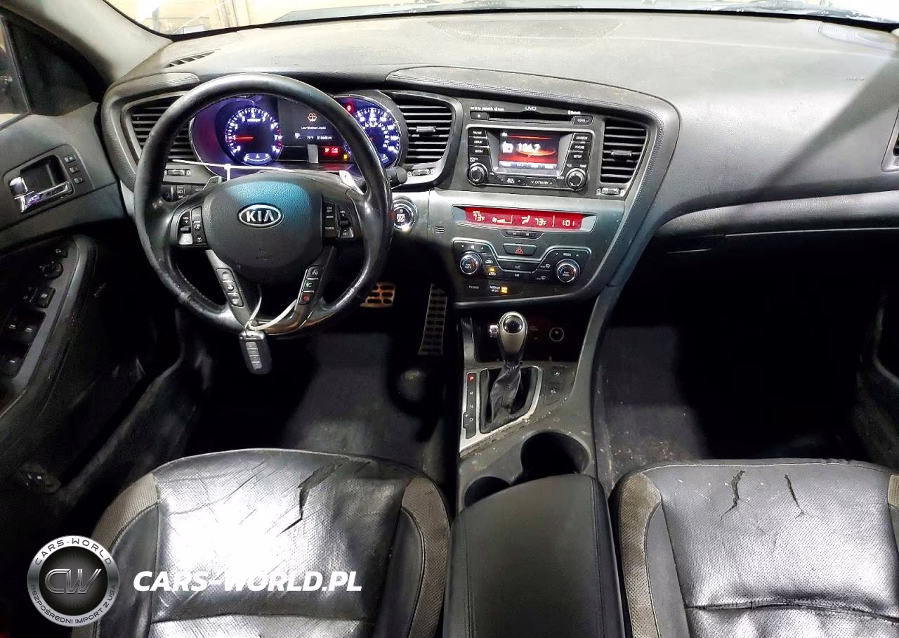 2012 Kia Optima Sx VIN:5XXGR4A69CG064443 - 8