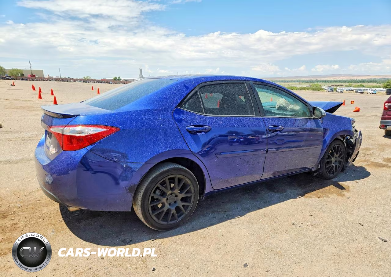 2014 Toyota Corolla S Plus VIN:2T1BURHE9EC120524 - 3