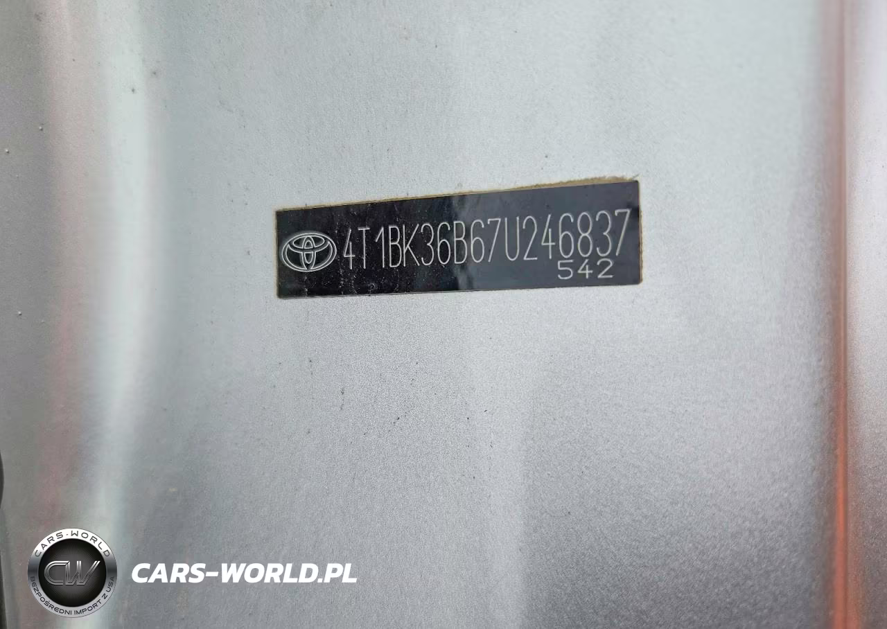 2007 Toyota Avalon Limited VIN:4T1BK36B67U246837 - 12