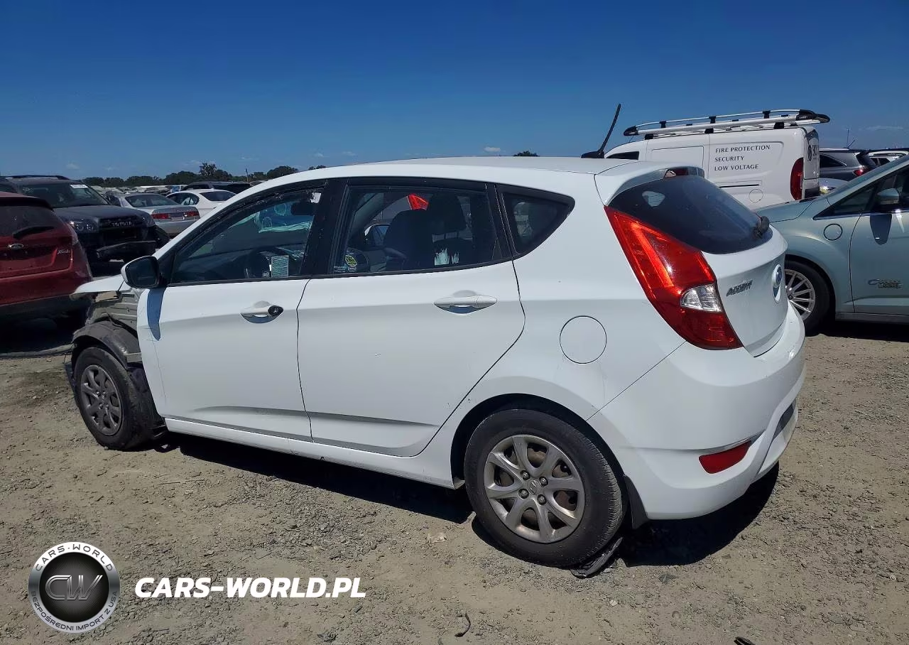 2012 Hyundai Accent Gs VIN:KMHCT5AE7CU051712 - 2