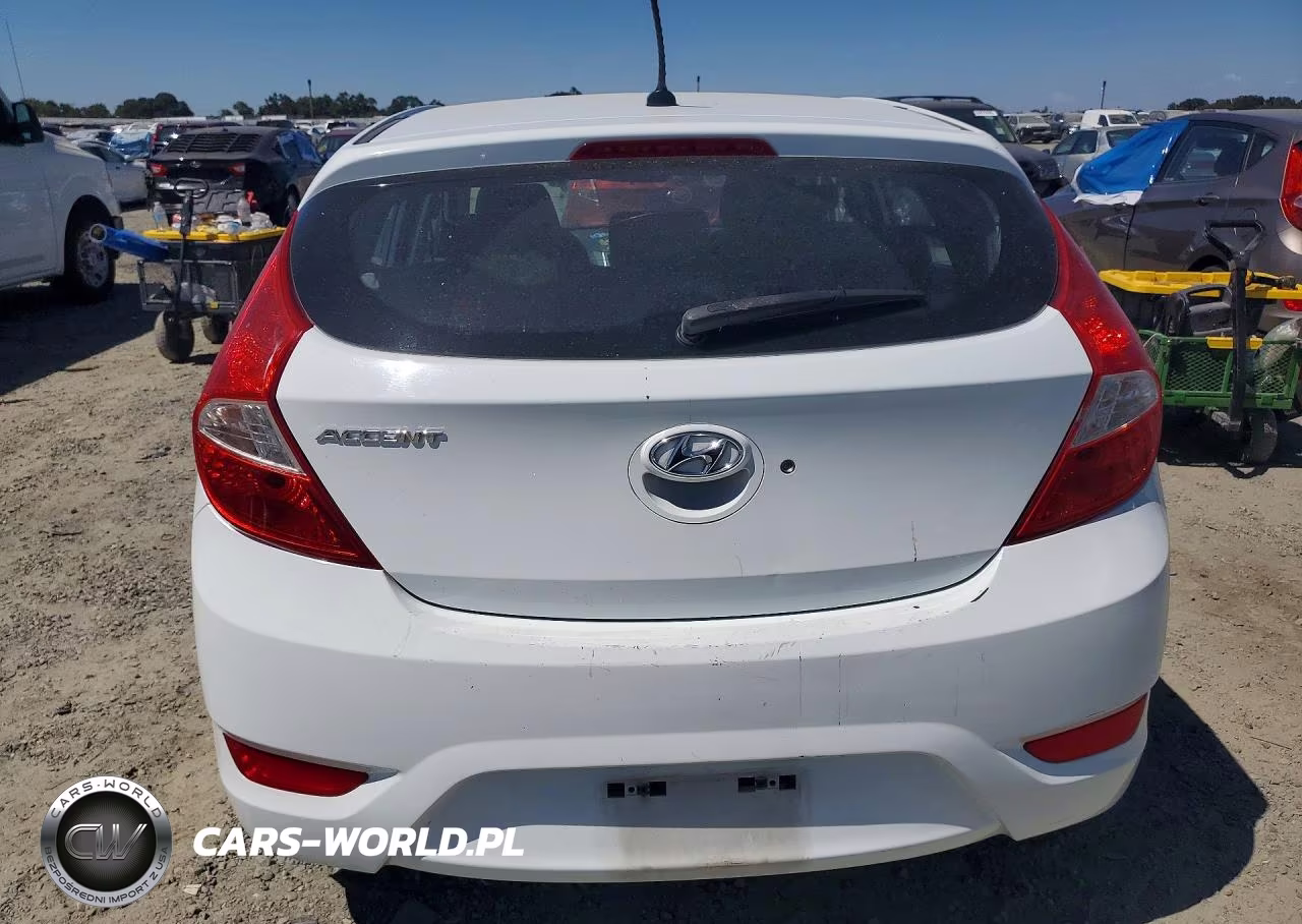 2012 Hyundai Accent Gs VIN:KMHCT5AE7CU051712 - 6