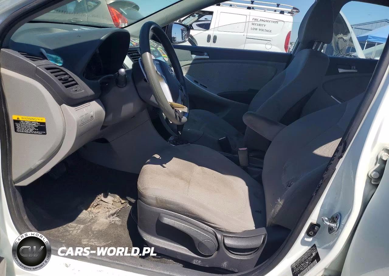 2012 Hyundai Accent Gs VIN:KMHCT5AE7CU051712 - 7