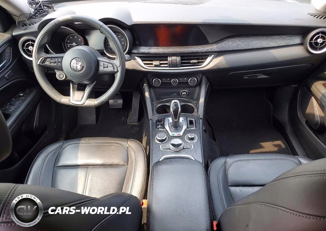 2021 Alfa Romeo Stelvio Sport VIN:ZASPAKAN1M7D11913 - 8