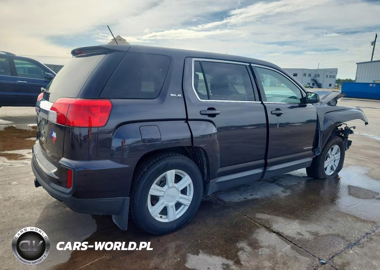 2016 GMC Terrain Sle VIN:2GKALMEK8G6317401 - 3